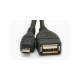 Кабель Extradigital USB 2.0 AF – Micro USB Тип B 0,5м
